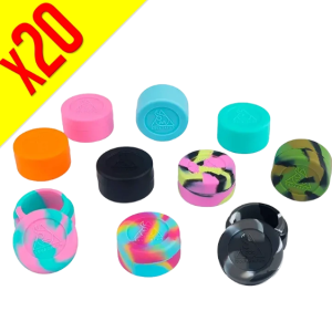 Pack 20 Cajas de silicona (colores surtidos)