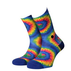 Calcetines tie-dye multicolor