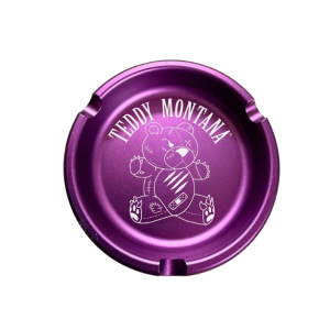 Cenicero metálico morado (Premium)